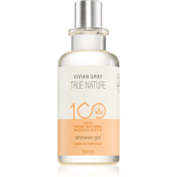 Vivian Gray True Nature Cedar & Patchouli gel de dus revigorant 300 ml-ro