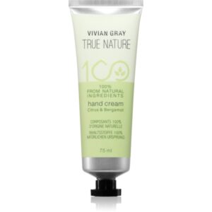 Vivian Gray True Nature Citrus & Bergamot crema de maini hidratanta 75 ml-Țena