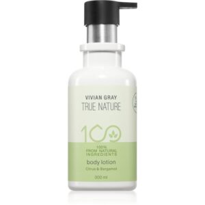 Vivian Gray True Nature Citrus & Bergamot lotiune de corp hranitoare 300 ml-Țena