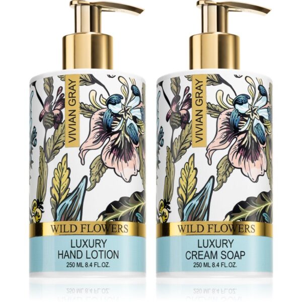 Vivian Gray Wild Flowers set cadou de maini-Țena