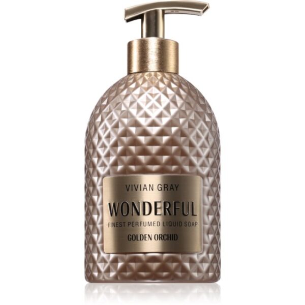 Vivian Gray Wonderful Golden Orchid săpun lichid de lux de maini 500 ml-Țena