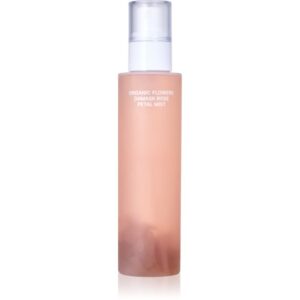 WHAMISA Organic Flowers Damask Rose Petal Mist bruma de corp hidratanta cu efect calmant 100 ml-Țena