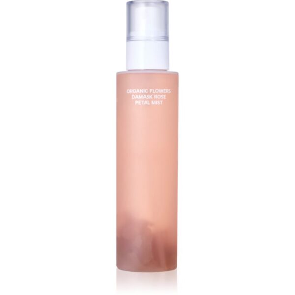 WHAMISA Organic Flowers Damask Rose Petal Mist bruma de corp hidratanta cu efect calmant 100 ml-Țena