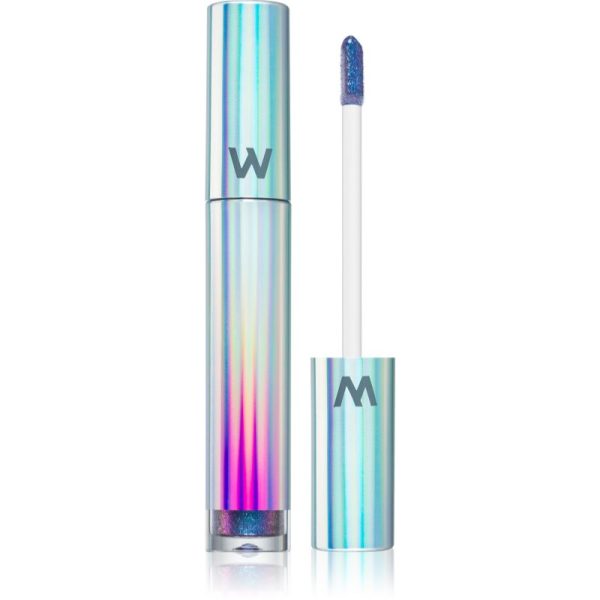 WONDERSKIN Wonder Blading Top Gloss lip gloss cu particule stralucitoare Blue Glitter 4 ml-ro