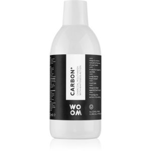 WOOM Carbon+ Mouthwash Apa de gura pentru albire cu particule de carbon 500 ml-ro