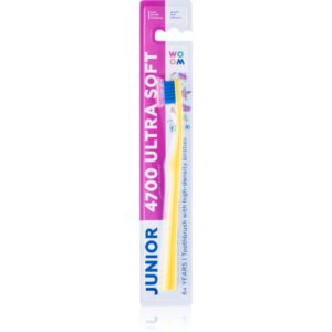 WOOM Toothbrush Junior 4700 Ultra Soft periuță de dinți pentru copii de la 6 ani ultra moale 1 buc-Țena