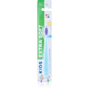 WOOM Toothbrush Kids Extra Soft periuta de dinti pentru copii foarte moale 1 buc-Țena