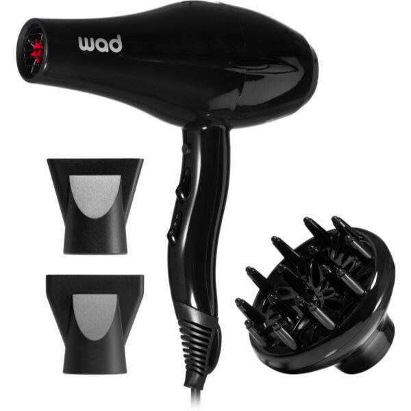 Wad Gyro Hair Dryer uscator de par Black 1 buc-Țena