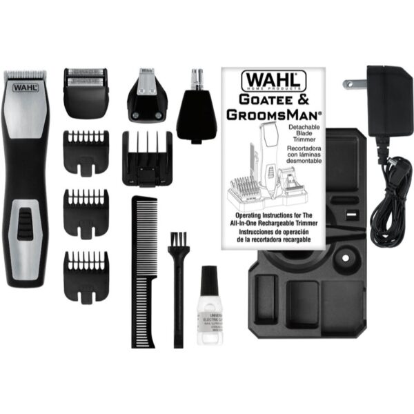 Wahl Groomsman Pro Trimmer pentru parul de pe corp-Țena
