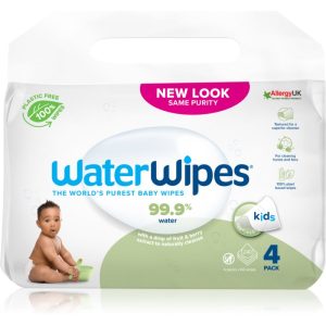 WaterWipes Baby Wipes Soapberry 4 Pack servetele delicate pentru copii 4x60 buc-Țena