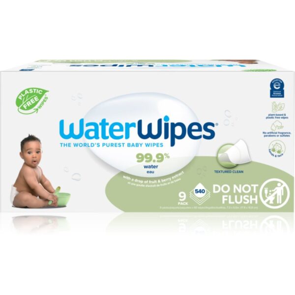 WaterWipes Baby Wipes Sopaberry 9 Pack servetele delicate pentru copii 9x60 buc-ro