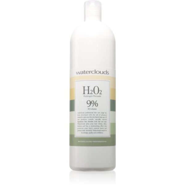 Waterclouds H202 9% vol 30 Peroxide Cream 9% 1000 ml-Țena
