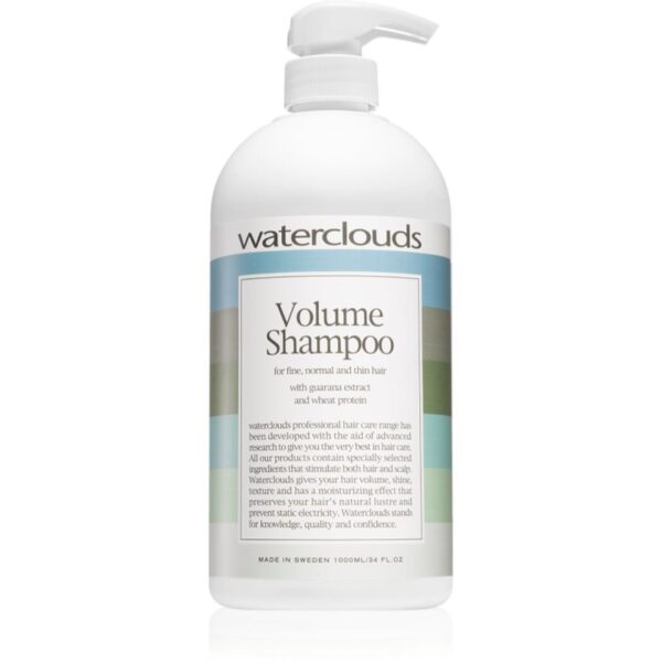 Waterclouds Volume Shampoo șampon cu efect de volum pentru părul fin 1000 ml-Țena