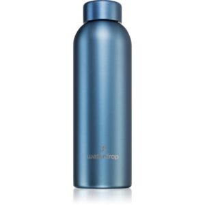 Waterdrop Thermo Steel Metal sticlă inoxidabilă pentru apă culoare Blue Brushed 600 ml-ro