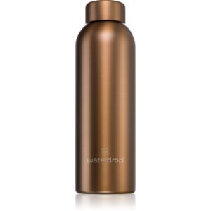 Waterdrop Thermo Steel Metal sticlă inoxidabilă pentru apă culoare Bronze Brushed 600 ml-ro