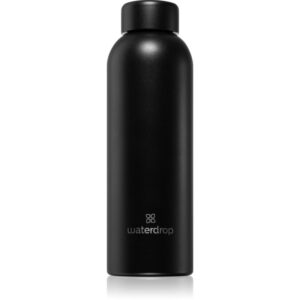 Waterdrop Thermo Steel sticlă inoxidabilă pentru apă culoare Black Matt 600 ml-Țena
