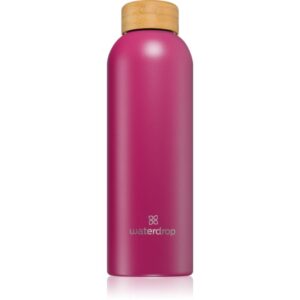 Waterdrop Thermo Steel sticlă inoxidabilă pentru apă culoare Pink Matt 600 ml-Țena