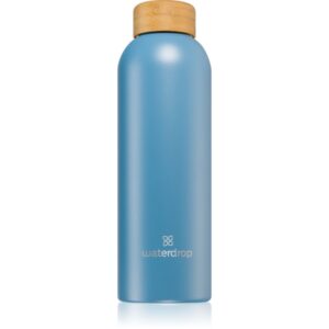 Waterdrop Thermo Steel sticlă inoxidabilă pentru apă culoare Turquoise Matt 600 ml-Țena