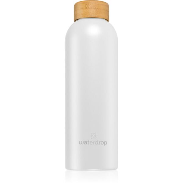 Waterdrop Thermo Steel sticlă inoxidabilă pentru apă culoare White Matt 600 ml-Țena