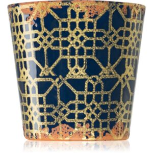 Wax Design Lattice Midnight Blue Spa Water lumânare parfumată 10x10 cm-Țena