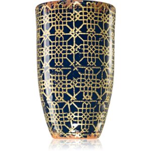 Wax Design Lattice Midnight Blue Spa Water lumânare parfumată 13x21 cm-Țena