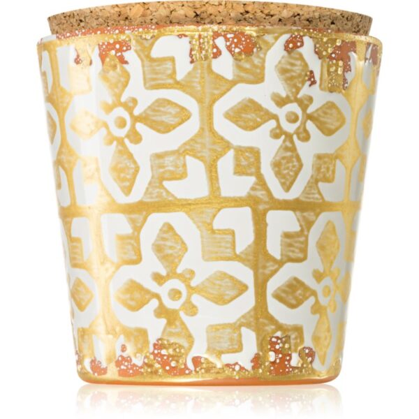 Wax Design Mosaic White Musk lumânare parfumată 10x10 cm-Țena