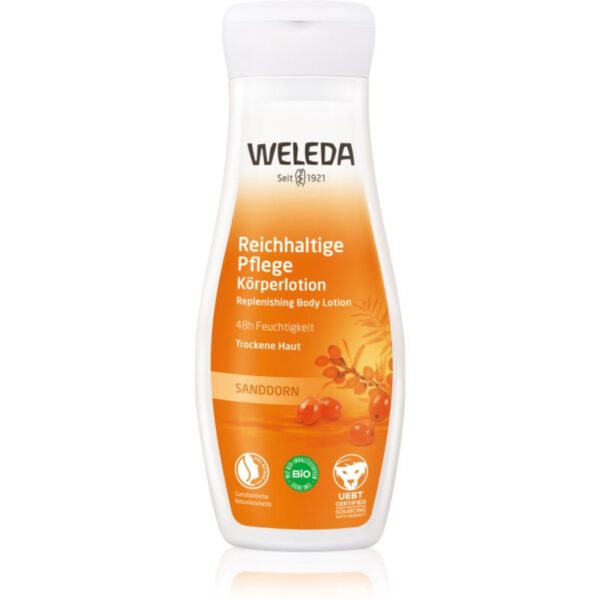 Weleda BIO Sea buckthorn syrup Rakytník Lotiune de corp energizanta 200 ml-Țena