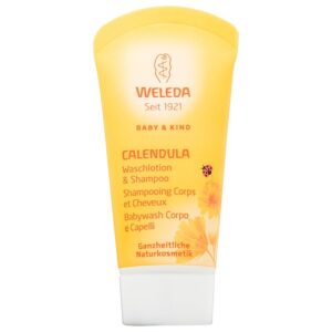 Weleda Baby and Child Gel de dus si sampon pentru copii galbenele 20 ml-ro