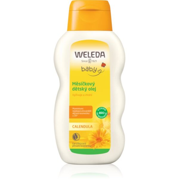 Weleda Baby and Child ulei de galbenele pentru copii 200 ml-ro