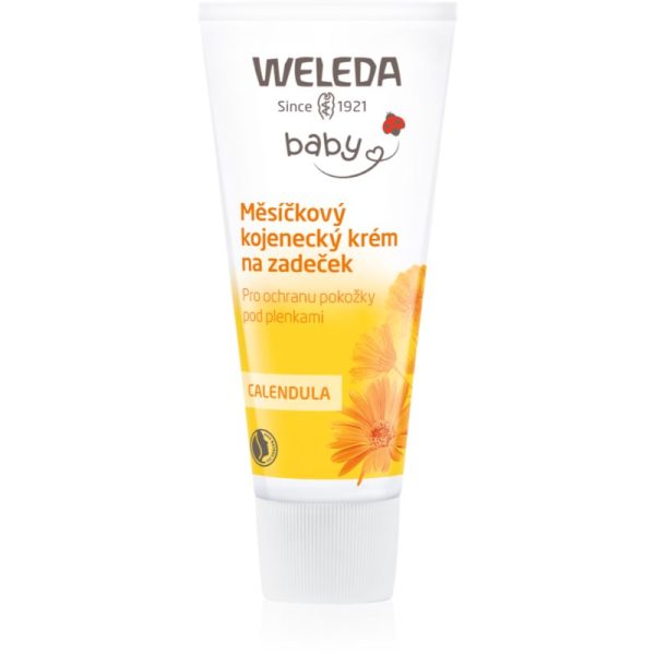 Weleda Baby cremă pentru iritații de scutec protectia pielii pentru copii Calendula 30 ml-Țena