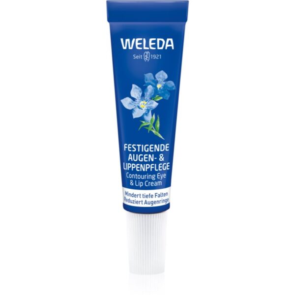 Weleda Blue Gentian & Edelweiss crema cu efect de lifting pentru conturul ochilor si buzelor 10 ml-ro