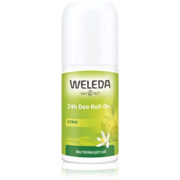 Weleda Citrus deodorant roll-on fără săruri de aluminiu 50 ml-ro