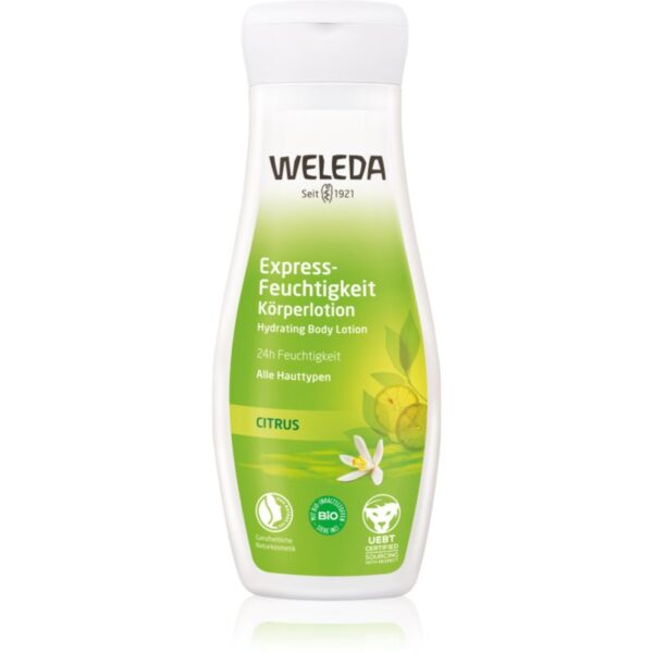 Weleda Citrus lapte de corp intens hidratant 200 ml-Țena