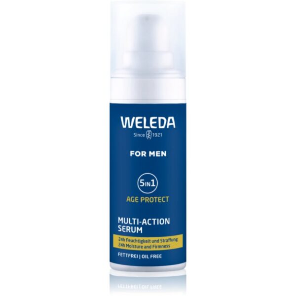 Weleda For Men 5v1 ser facial multifuncțional pentru riduri 30 ml-Țena
