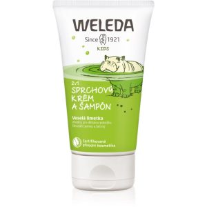 Weleda Kids Cheerful Lime cremă de duș și șampon pentru copii 2 in 1 150 ml-Țena
