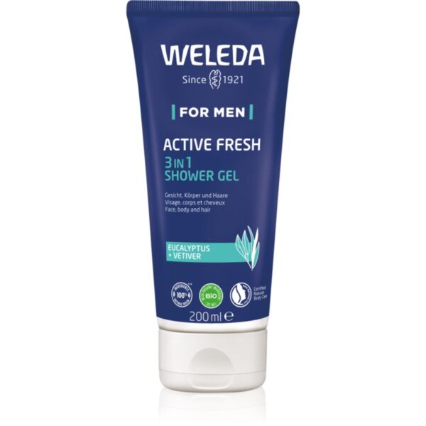 Weleda Men gel de duș cu uleiuri esentiale 200 ml-ro