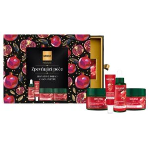 Weleda Pomegranate and Maca peptides SET III. set cadou cu efect de întărire pentru femei Premium-Țena
