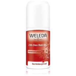 Weleda Pomegranate deodorant roll-on fără săruri de aluminiu 24 de ore 50 ml-ro