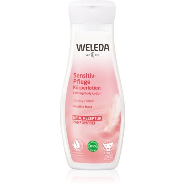 Weleda Sensitive Lotiune de corp delicata pentru piele sensibila 200 ml-Țena