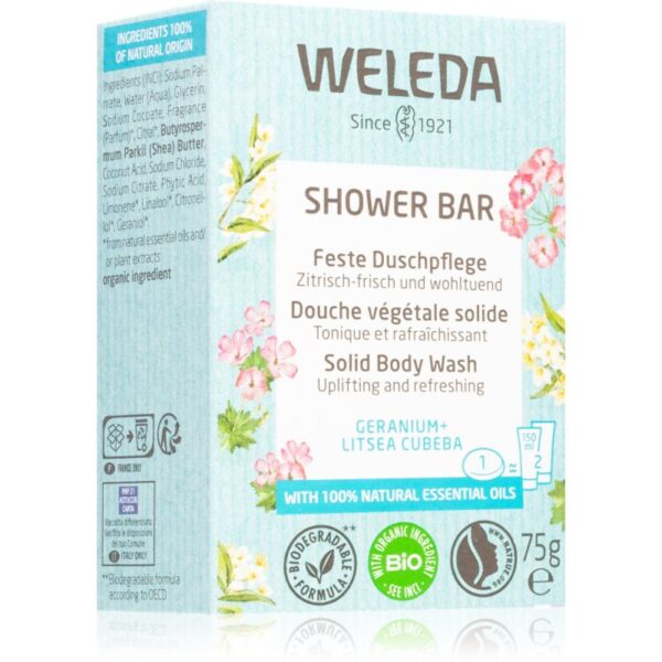 Weleda Shower Bar săpun solid 75 g-Țena