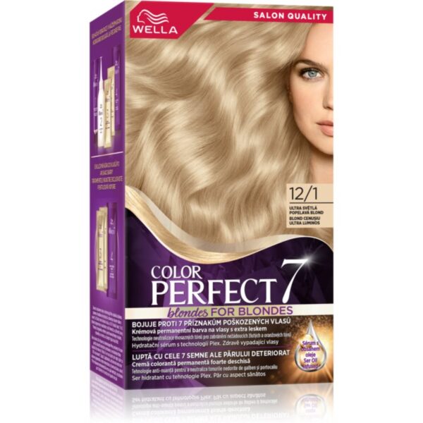 Wella Color Perfect culoare par culoare 12/1 Ultra Light Ash Blonde 1 buc-ro