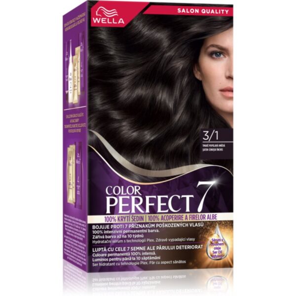 Wella Color Perfect culoare par culoare 3/1 Dark Ash Brown 1 buc-ro
