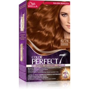 Wella Color Perfect culoare par culoare 6/74 Dark Blonde Amber 1 buc-ro
