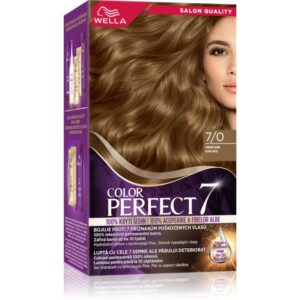 Wella Color Perfect culoare par culoare 7/0 Medium Blonde 1 buc-ro