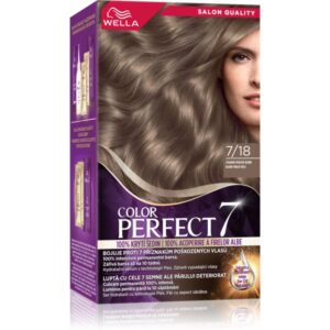 Wella Color Perfect culoare par culoare 7/18 Cool Pearl Med Blonde 1 buc-ro