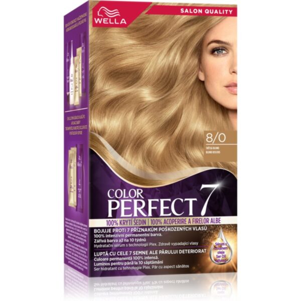 Wella Color Perfect culoare par culoare 8/0 Light Blonde 1 buc-ro