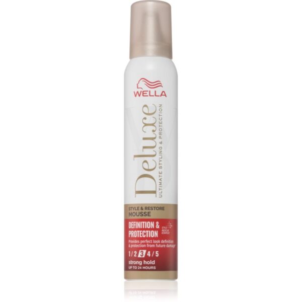 Wella Deluxe Definition & Protection spuma pentru volum mărit 200 ml-ro
