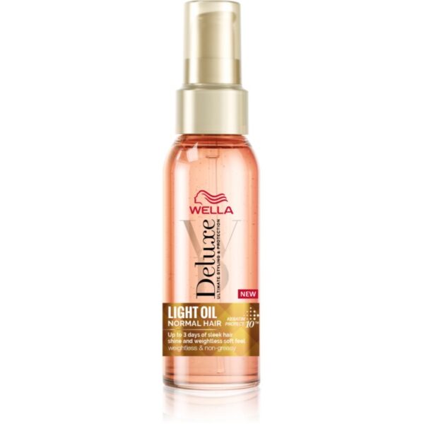 Wella Deluxe Light Oil Ulei nutritiv pentru păr 100 ml-Țena