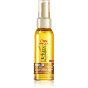 Wella Deluxe Rich Oil ulei hrănitor pentru par uscat 100 ml-Țena