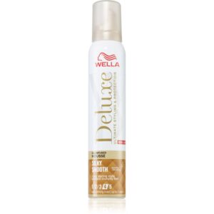 Wella Deluxe Silky Smooth spuma  cu efect de nutritiv 200 ml-Țena